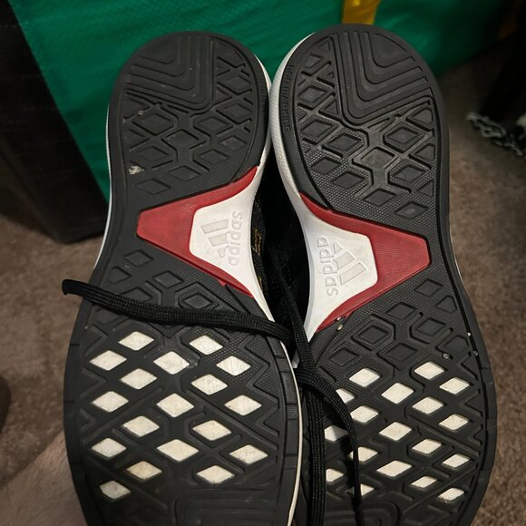 Adidas Orion ortholite athletic shoes sneakers men’s size 6 Red‎ & Black main image 4